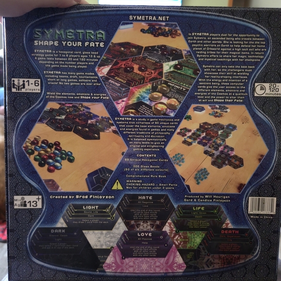 Brad Finlayson Symetra Shape Your Fate Board Game Canadian Indie Strategy - Picture 13 of 13